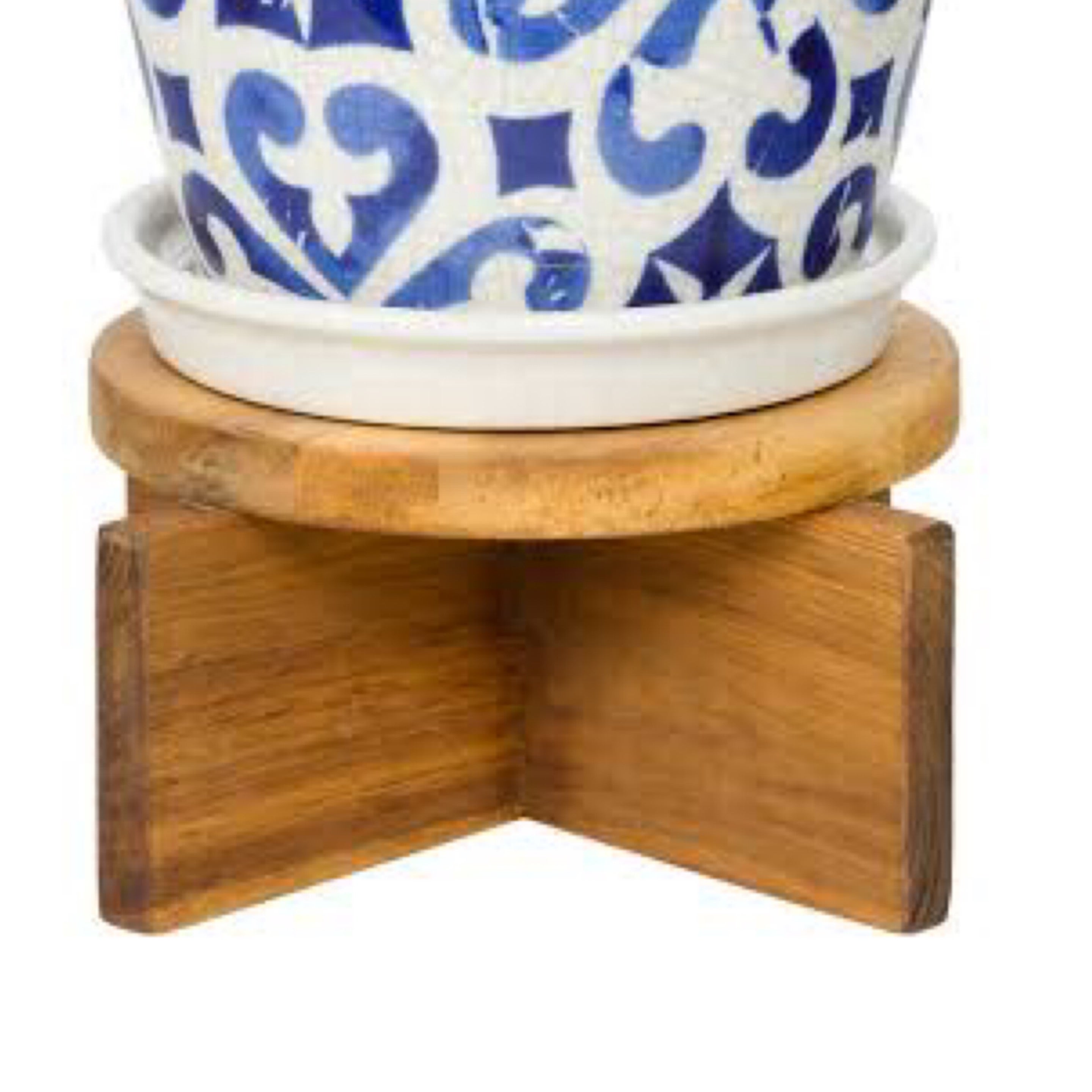 Callan Timber Pot Stand 25x9cm | Exotic Botanic