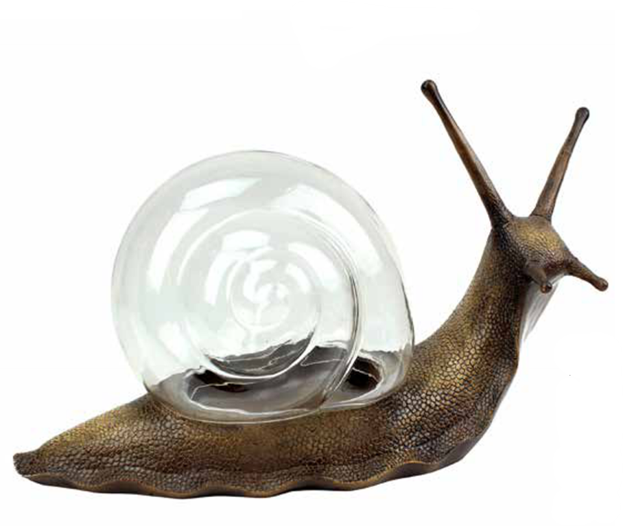 Snail Terrarium Planter Exotic Botanic