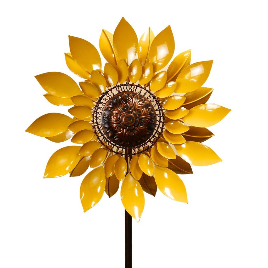 Sunflower Wind Spinner Exotic Botanic